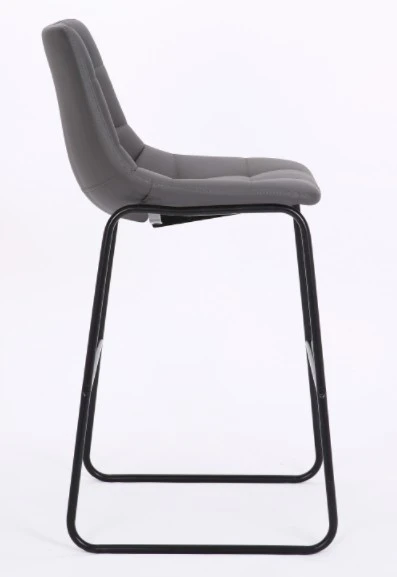 Leather Iron Bar Chair